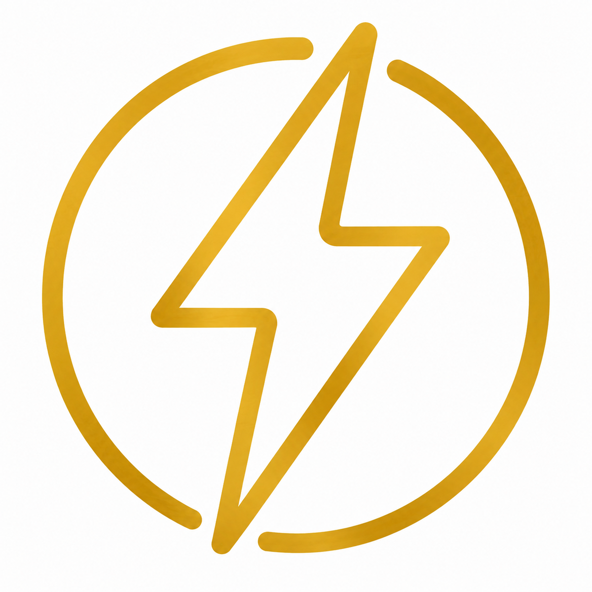 Energy and vitality hormone health icon